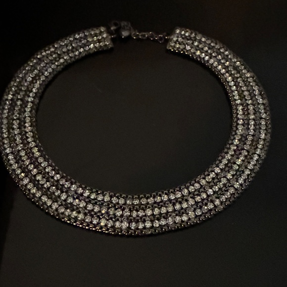 [Sparkle Video] Collar Necklace, Reversible - Picture 4 of 5